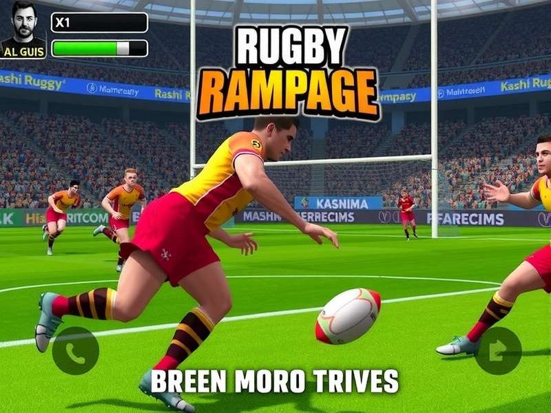 Kashi Rugby Rampage Gameplay Controls